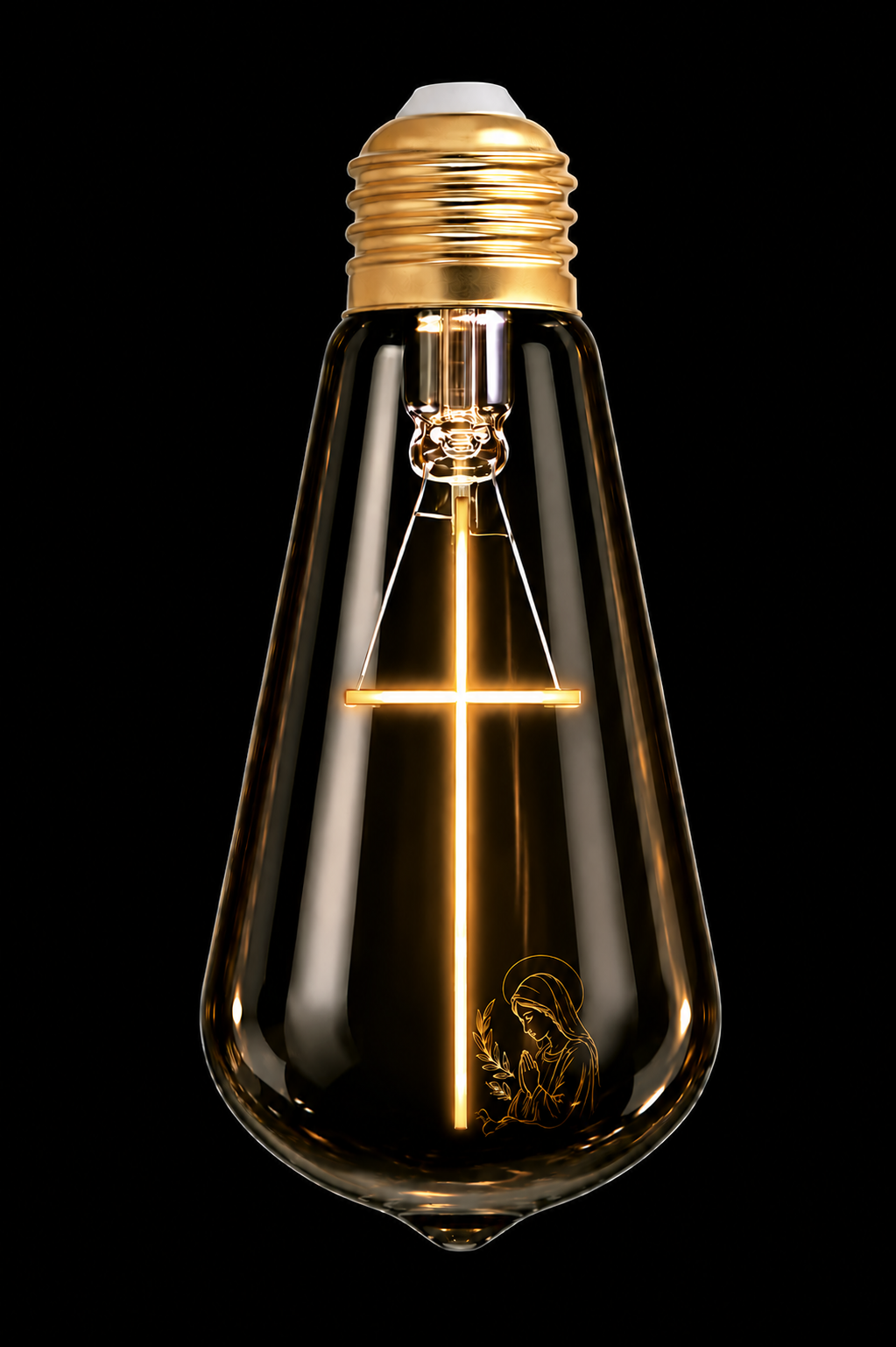 Early Bird 2 Pack Base Up Light of The World Illuminated Cross