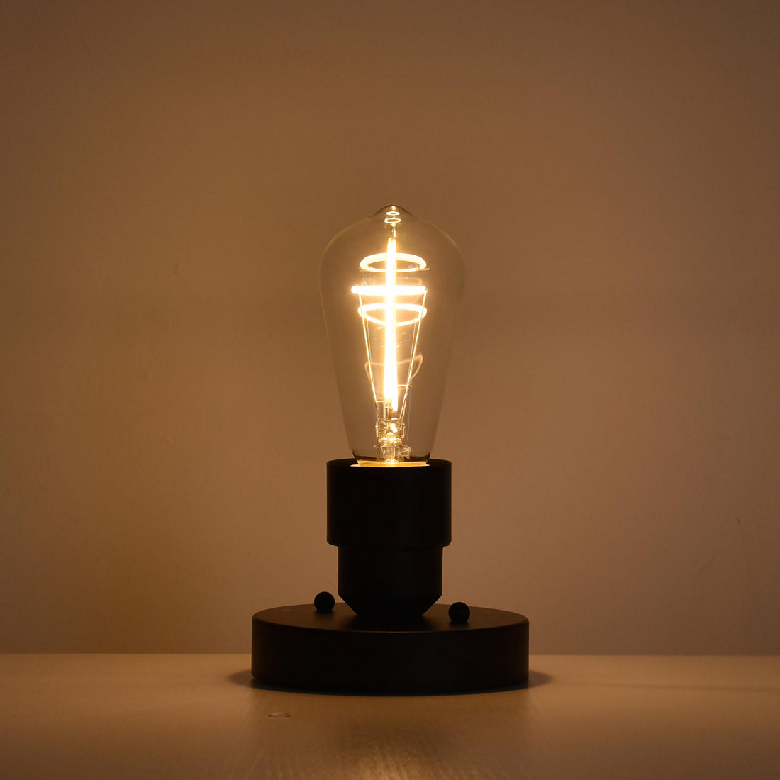 Standard Price - The Light of the World - Cross LED Bulb - Base Down - 2 Pack
